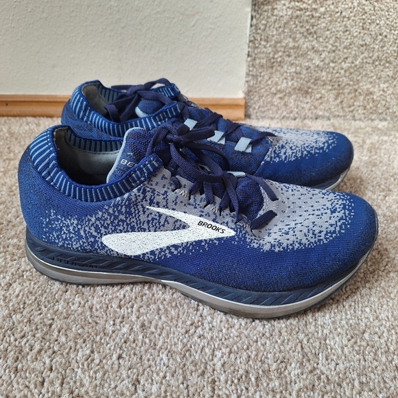 Brooks Bedlam Mens Blue/Gray Athletic Running Sneakers Size 7 - Picture 3 of 9